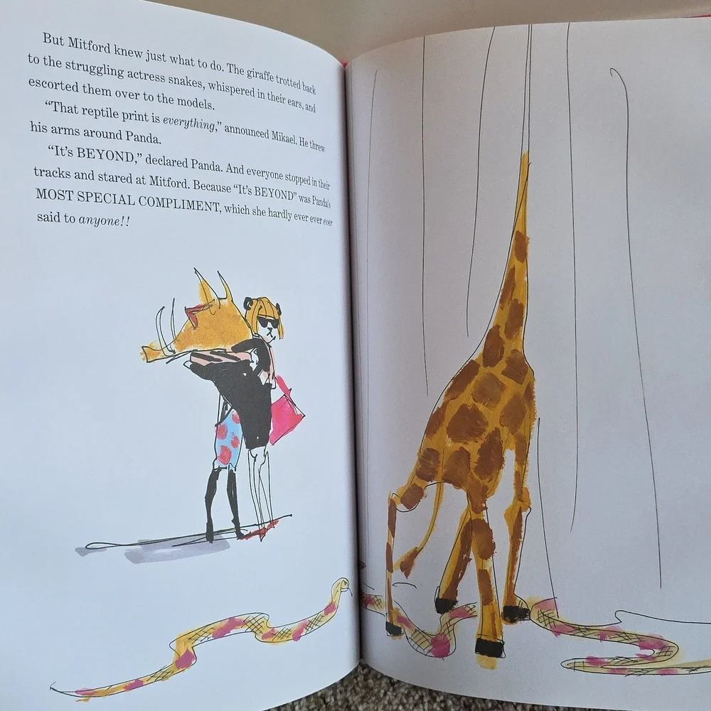 Young Charlotte Filmmaker And Mitford At The Fashion Zoo Hardcover Book Set